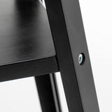 Elegant 3-Tier Natural Wood Floor Lamp