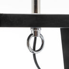 Elegant 3-Tier Natural Wood Floor Lamp