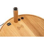 Tripod Floor Lamp with Shelf and USB Charger