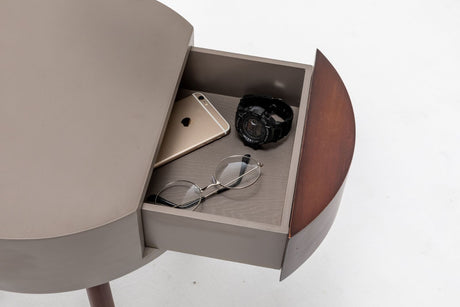 Elegant Tripod Lamp with Drawer and USB Charger