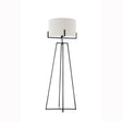Modern Dimmable Floor Lamp with Linen Shade