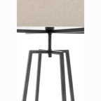 Modern Dimmable Floor Lamp with Linen Shade