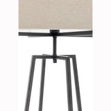 Modern Dimmable Floor Lamp with Linen Shade