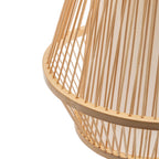 Natural Woven Bamboo Empire Pendant Lamp