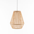 Natural Woven Bamboo Empire Pendant Lamp