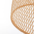 Natural Hand Woven Bamboo Dome Pendant Lamp