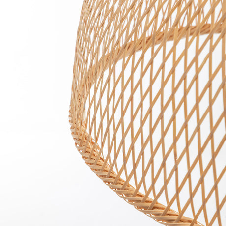 Natural Hand Woven Bamboo Dome Pendant Lamp