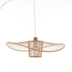 Elysian Breeze Eco-Friendly Bamboo Pendant Lamp