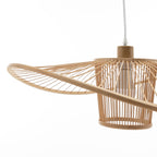 Elysian Breeze Eco-Friendly Bamboo Pendant Lamp