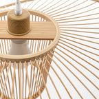 Elysian Breeze Eco-Friendly Bamboo Pendant Lamp