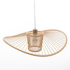 Elysian Breeze Eco-Friendly Bamboo Pendant Lamp