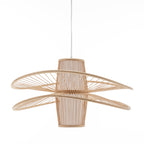Elysian Breeze Double Bamboo Pendant Lamp