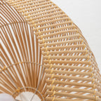 Solara Sphere Hand-Woven Bamboo Pendant Lamp