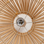 Solara Sphere Hand-Woven Bamboo Pendant Lamp