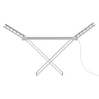 Electric Heated Folding Clothes Dryer Rack