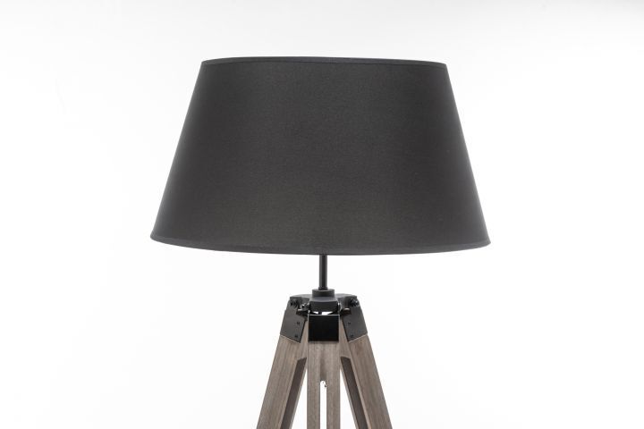 Large Tripod Floor Lamp in Vintage Style