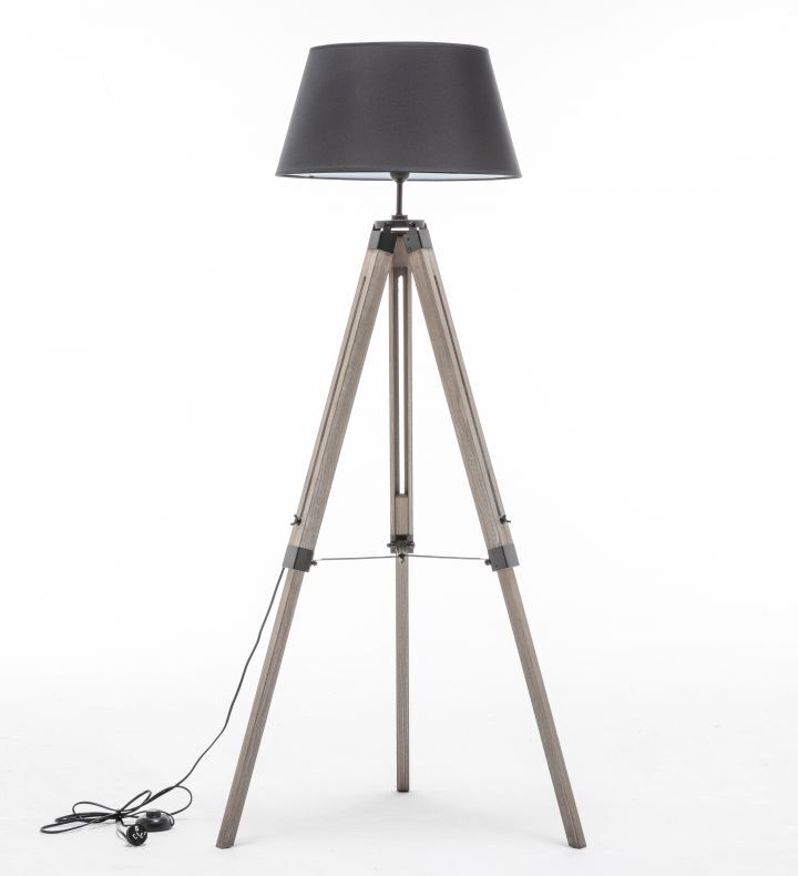 Large Tripod Floor Lamp in Vintage Style