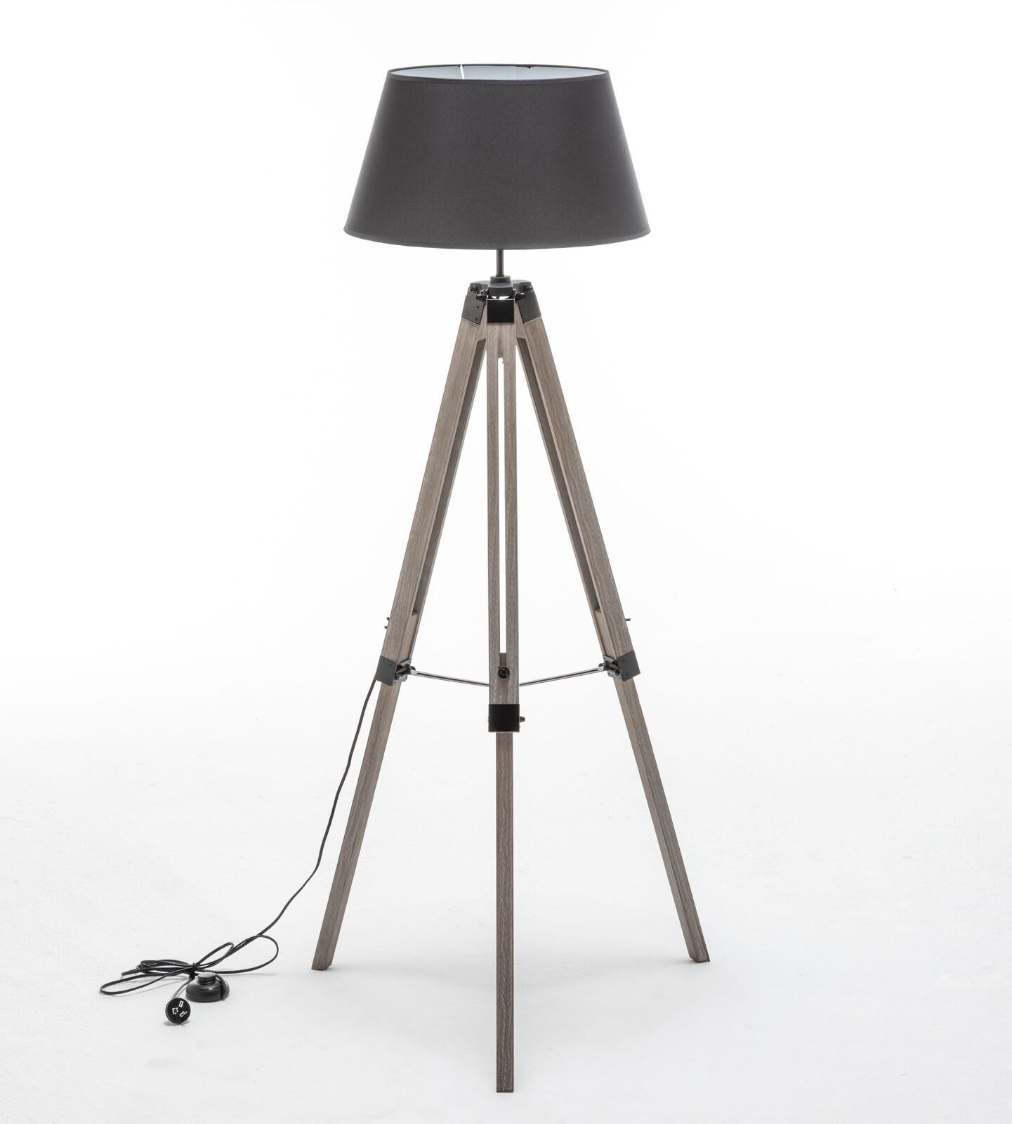 Large Tripod Floor Lamp in Vintage Style