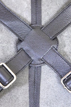 2x Pierre Cardin Professional Leather Apron Butcher Woodwork Barber Chef - Black