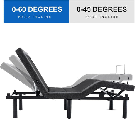 S*MAX Queen Adjustable Zero Gravity Bed Frame