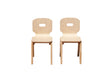 Amber chairs set of 2