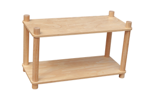 Montessori 2 tier shelf