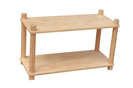 Montessori 2 tier shelf