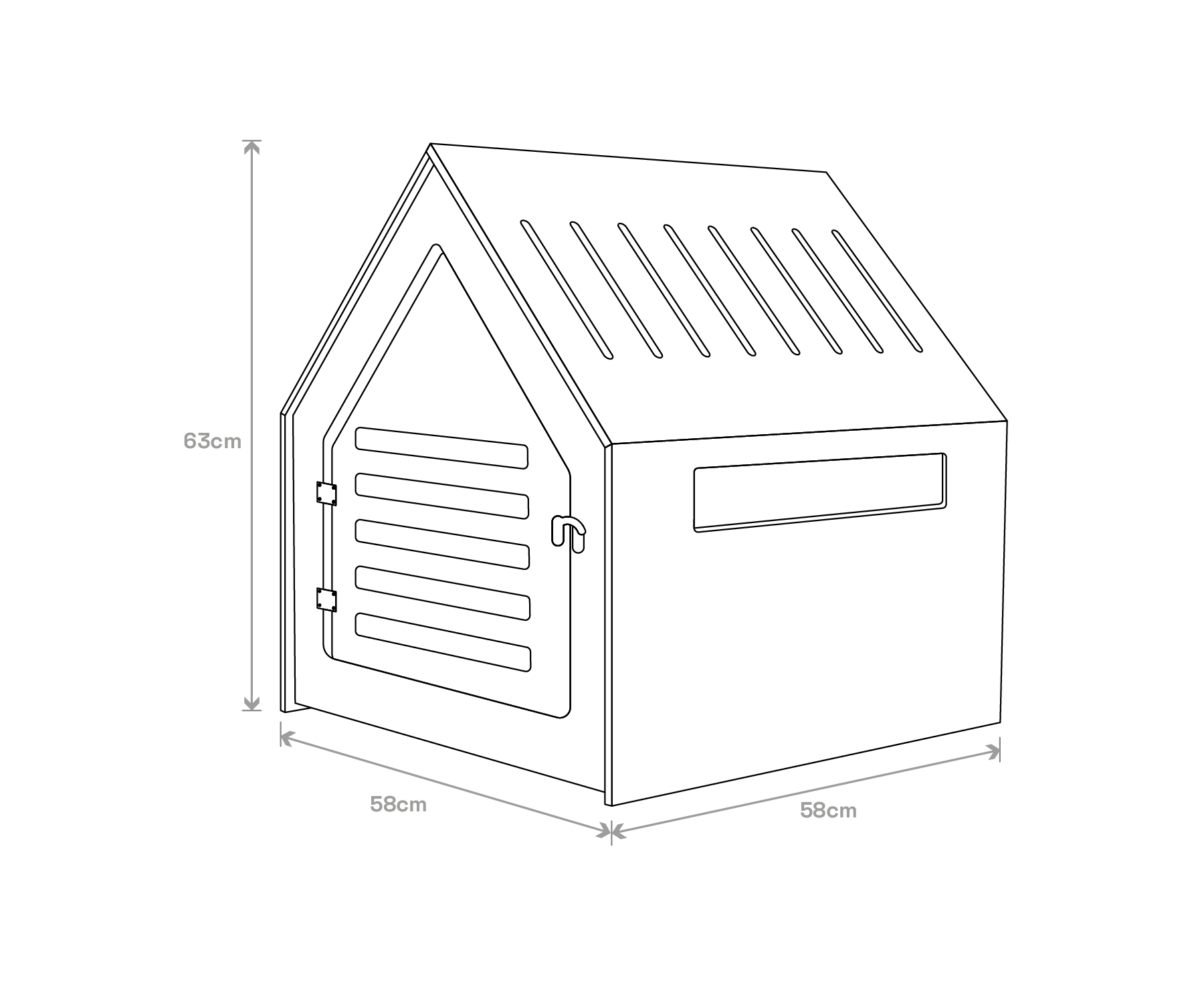 Elegant White Dog Crate for Modern Homes
