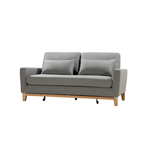 SHASA Grey Celadon 2 Seater Sofa Bed