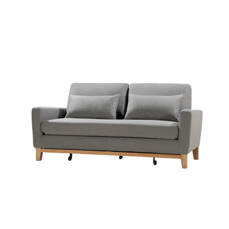 SHASA Grey Celadon 2 Seater Sofa Bed