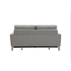 SHASA Grey Celadon 2 Seater Sofa Bed