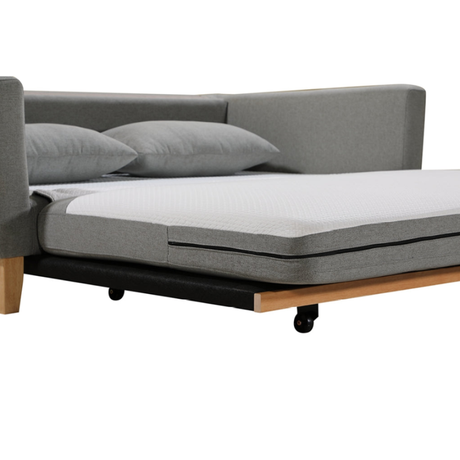 SHASA Grey Celadon 2 Seater Sofa Bed