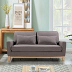 SHASA Grey Taupe 2 Seater Sofa Bed