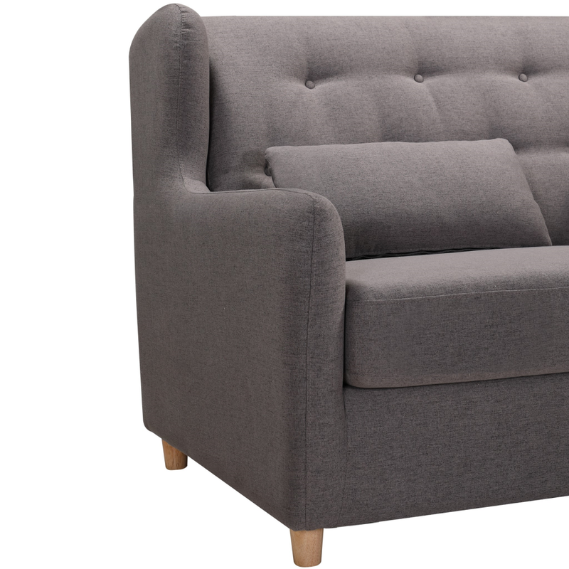 MARQUIS Dark Grey 2 Seater Sofa Bed