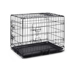 30" Collapsible Metal Dog Cage for Travel
