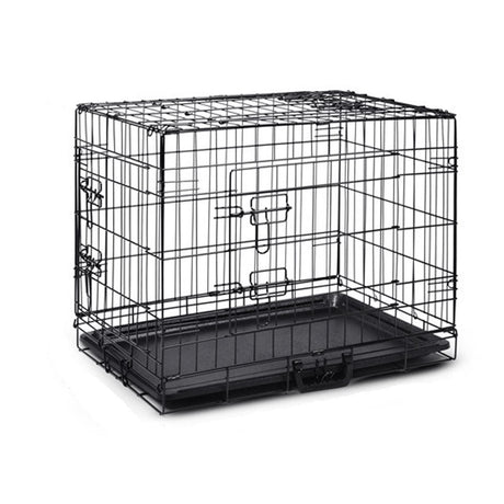 42" Collapsible Metal Dog Cage & Kennel