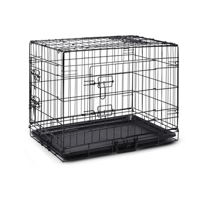 42" Collapsible Metal Dog Cage & Kennel