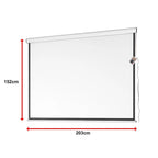 100" Motorized Projector Screen with Remote