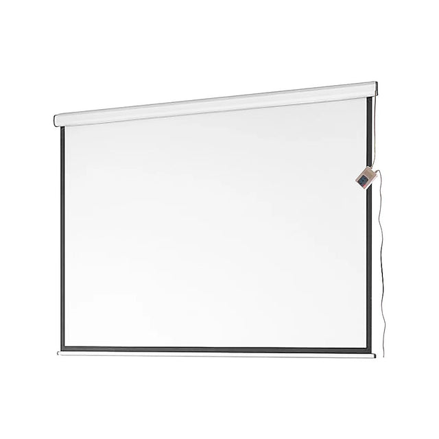 120-Inch Motorized Projector Screen with Remote