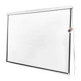 120-Inch Motorized Projector Screen with Remote