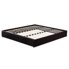 PU Leather King Bed Ensemble Frame