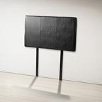 PU Leather Single Bed Headboard Bedhead - Black