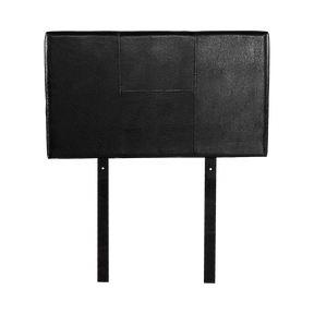 PU Leather Single Bed Headboard Bedhead - Black