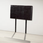 PU Leather Single Bed Headboard Bedhead - Brown