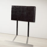 PU Leather Single Bed Headboard Bedhead - Brown
