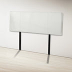 PU Leather Double Bed Headboard Bedhead - White