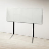 PU Leather Double Bed Headboard Bedhead - White