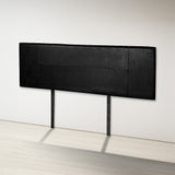 PU Leather Queen Bed Headboard Bedhead - Black