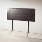 PU Leather Queen Bed Headboard Bedhead - Brown