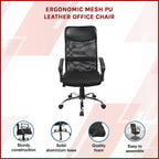 Black Executive Ergonomic Office Chair